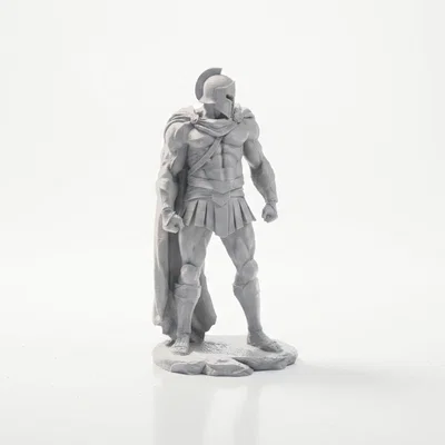 Mô hình Võ sĩ Giác đấu Cơ bắp Fantasy (In 3D)