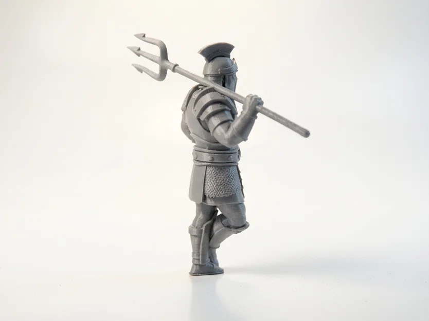 Mô hình 3D Chiến binh Đấu sĩ Đại dương - Image 3