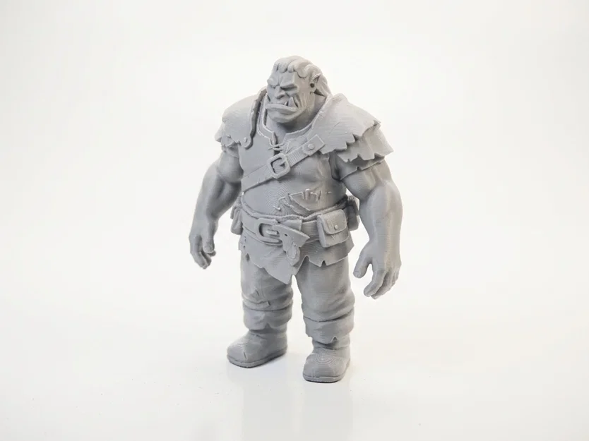 Mô hình Ogre 3D in ấn - Tượng thần thoại giả tưởng đầy chi tiết - Image 1