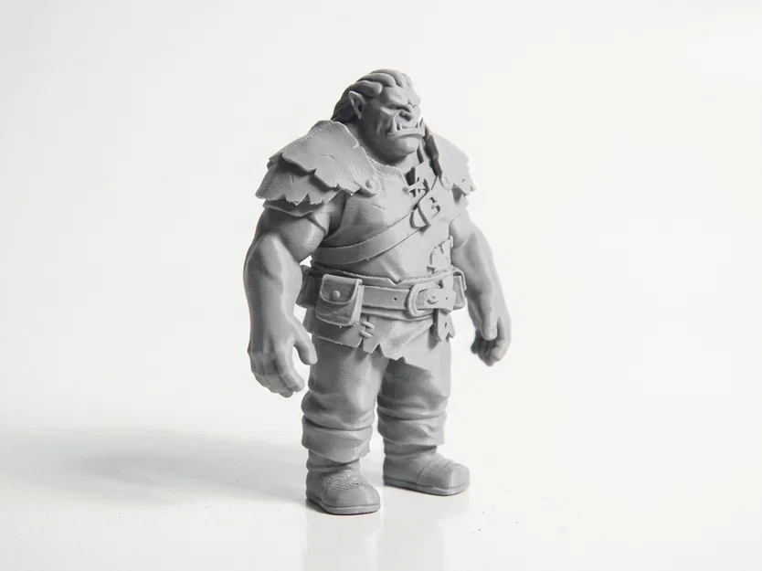 Mô hình Ogre 3D in ấn - Tượng thần thoại giả tưởng đầy chi tiết - Image 2