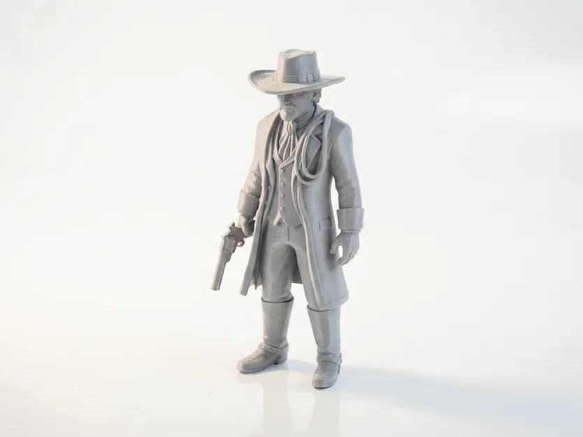 Mô hình tay súng miền Tây - Tượng 3D in ấn chất lượng cao - Image 1