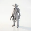 Mô hình tay súng miền Tây - Tượng 3D in ấn chất lượng cao - Thumbnail 1