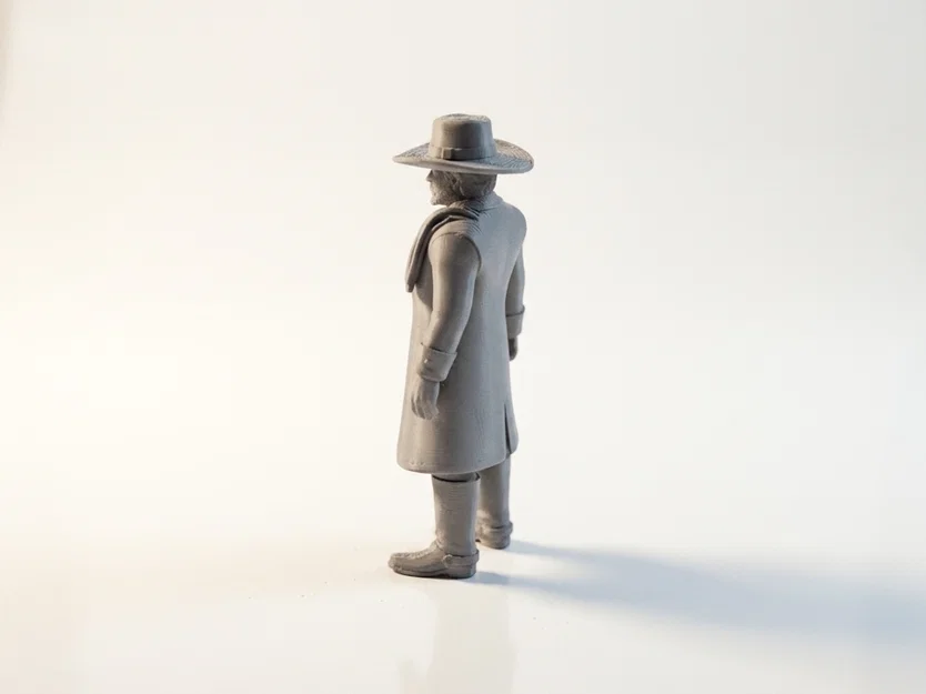 Mô hình tay súng miền Tây - Tượng 3D in ấn chất lượng cao - Image 4