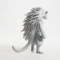 Mô hình 3D Chiến binh Người Nhím Fantasy in 3D - Thumbnail 3