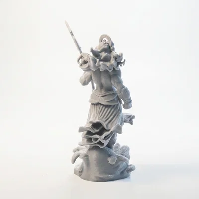 Mô hình 3D Poseidon Thần Thoại Hy Lạp