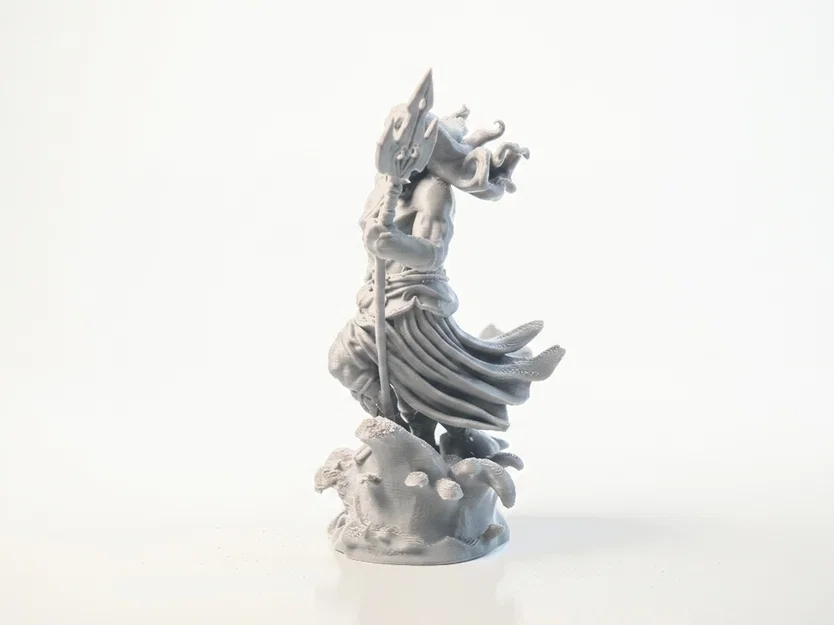 Mô hình 3D Poseidon Thần Thoại Hy Lạp - Image 4