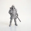 Mô hình Chiến binh Nhặt rác Hậu tận thế - File in 3D Fantasy - Thumbnail 1