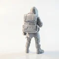 Mô hình Chiến binh Nhặt rác Hậu tận thế - File in 3D Fantasy - Thumbnail 3