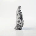 Mô hình tượng Đức Mẹ Maria cầu nguyện - File in 3D tôn giáo - Thumbnail 3