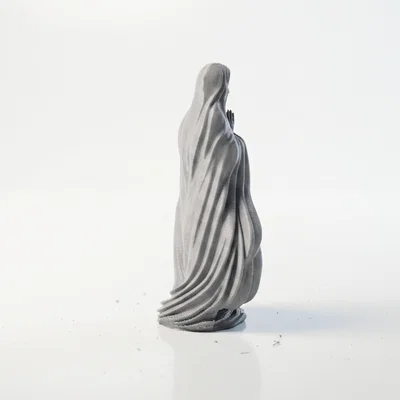 Mô hình tượng Đức Mẹ Maria cầu nguyện - File in 3D tôn giáo