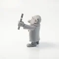 Mô hình 3D Linh mục Trừ tà - Tượng nhân vật giả tưởng in 3D - Thumbnail 4