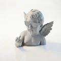 Mô hình 3D Bán thân Thiên thần Punk Cherubim đầy cá tính - Thumbnail 1