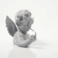 Mô hình 3D Bán thân Thiên thần Punk Cherubim đầy cá tính - Thumbnail 2