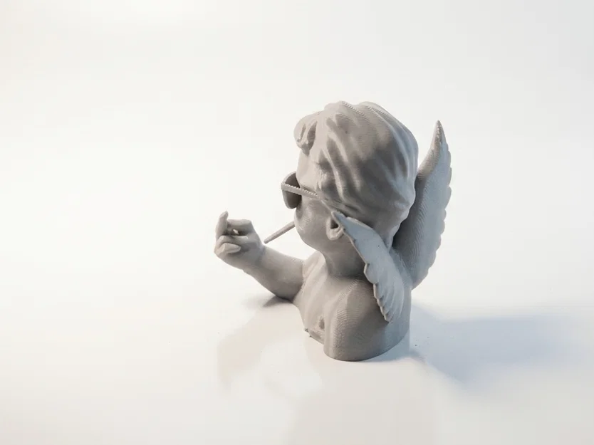 Mô hình 3D Bán thân Thiên thần Punk Cherubim đầy cá tính - Image 4