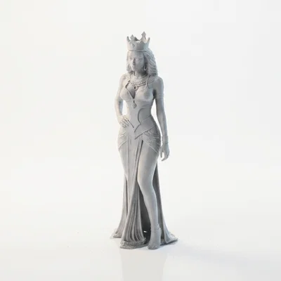 Mô hình in 3D Nữ hoàng giả tưởng - Queen Fantasy Figurine