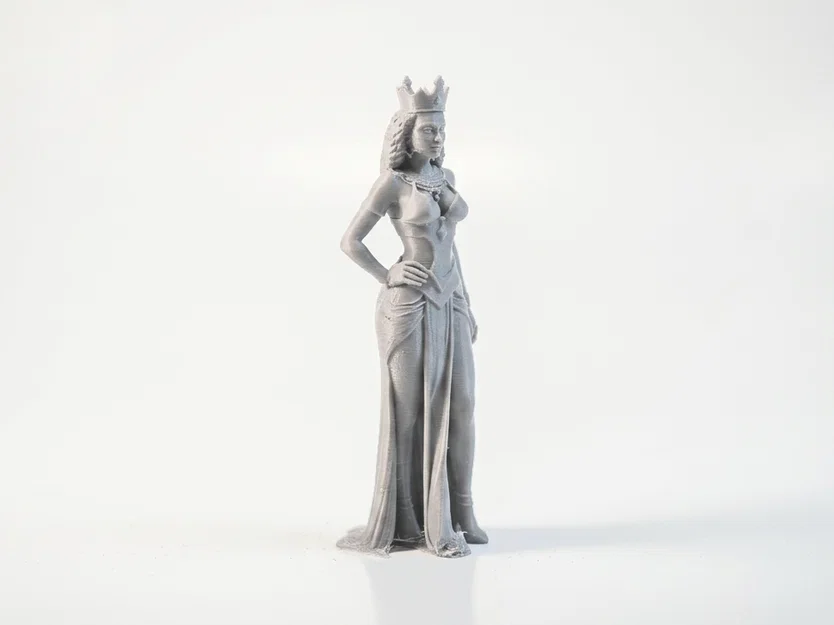 Mô hình in 3D Nữ hoàng giả tưởng - Queen Fantasy Figurine - Image 2
