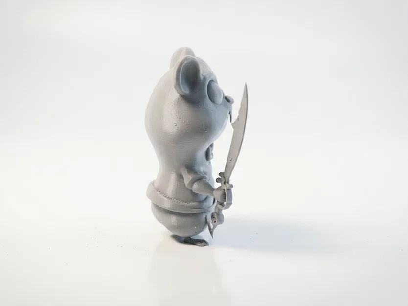 Mô hình Chuột Hải tặc - Tượng Fantasy sưu tầm in 3D - Image 3