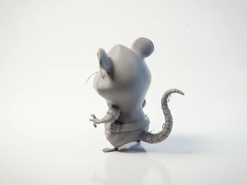 Mô hình Chuột Hải tặc - Tượng Fantasy sưu tầm in 3D - Image 4