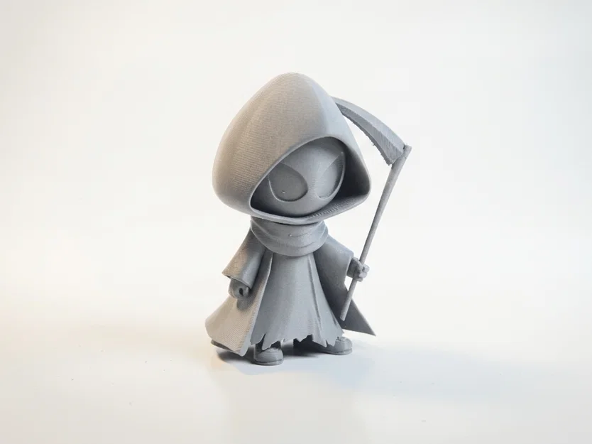 Mô hình 3D Tử Thần Khoác Áo Choàng (Hooded Reaper) - Tượng Fantasy - Image 2