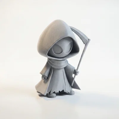 Mô hình 3D Tử Thần Khoác Áo Choàng (Hooded Reaper) - Tượng Fantasy