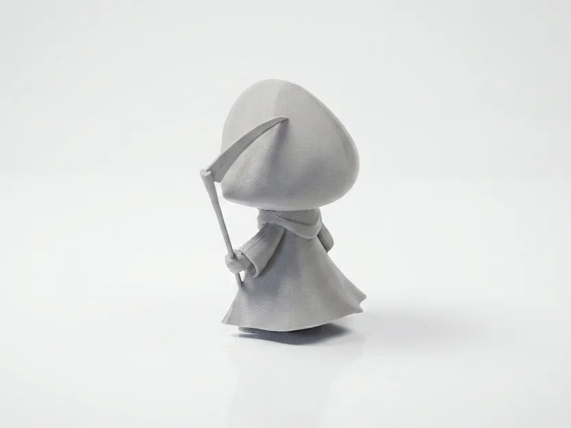 Mô hình 3D Tử Thần Khoác Áo Choàng (Hooded Reaper) - Tượng Fantasy - Image 4