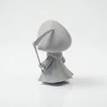 Mô hình 3D Tử Thần Khoác Áo Choàng (Hooded Reaper) - Tượng Fantasy - Thumbnail 4