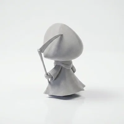 Mô hình 3D Tử Thần Khoác Áo Choàng (Hooded Reaper) - Tượng Fantasy