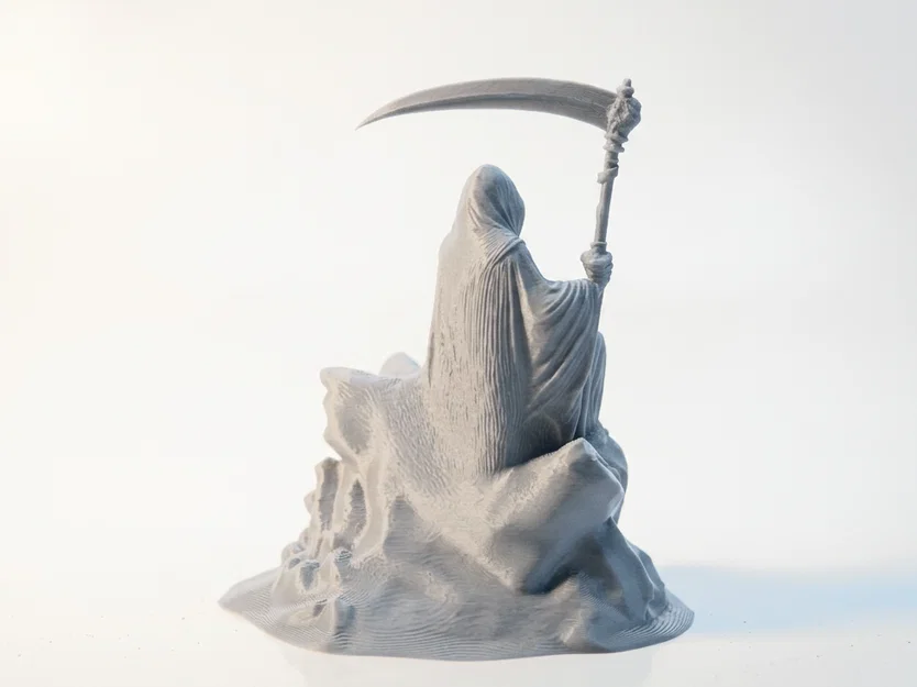 Mô hình 3D Grim Reaper Thần Chết phong cách Fantasy Mythology - Image 3