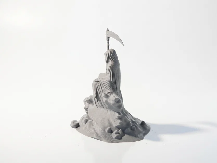 Mô hình 3D Grim Reaper Thần Chết phong cách Fantasy Mythology - Image 4