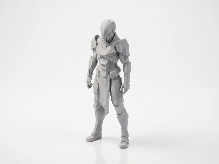 Mô hình chiến binh đấu sĩ robot Robo Gladiator 3D có thể in ấn - Image 1