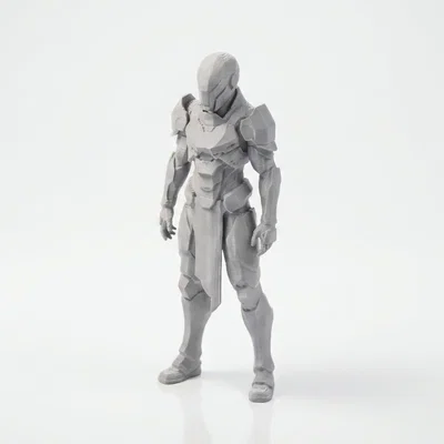 Mô hình chiến binh đấu sĩ robot Robo Gladiator 3D có thể in ấn