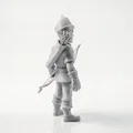 Mô hình Robin Hood Archer 3D in fantasy cực chất - Thumbnail 3