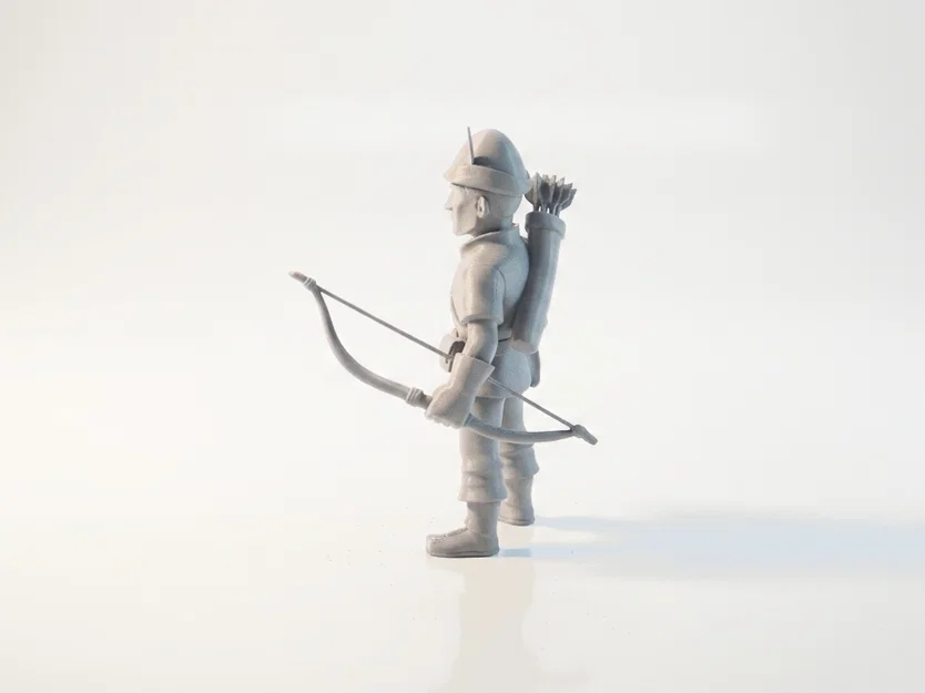 Mô hình Robin Hood Archer 3D in fantasy cực chất - Image 4