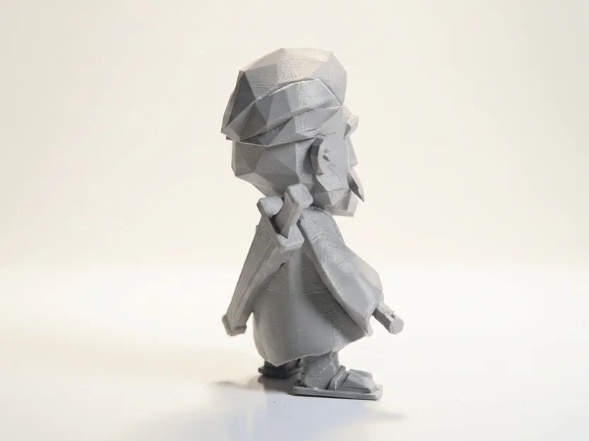 Mô hình Samurai Warrior: Tượng chiến binh phong cách Fantasy in 3D - Image 3