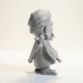 Mô hình Samurai Warrior: Tượng chiến binh phong cách Fantasy in 3D - Thumbnail 3