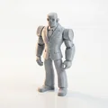 Mô hình Robot Man mặc vest - Tượng 3D in ấn tượng cho người sưu tầm - Thumbnail 1