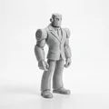 Mô hình Robot Man mặc vest - Tượng 3D in ấn tượng cho người sưu tầm - Thumbnail 2