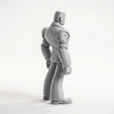 Mô hình Robot Man mặc vest - Tượng 3D in ấn tượng cho người sưu tầm