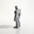 Mô hình Robot Man mặc vest - Tượng 3D in ấn tượng cho người sưu tầm - Thumbnail 4