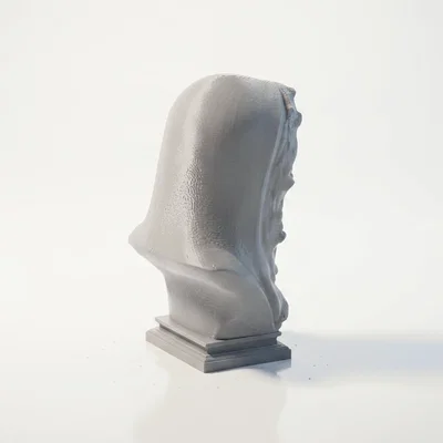 Mô hình 3D Bán thân Đức Mẹ Maria (Saint Mary Bust) dành cho in 3D