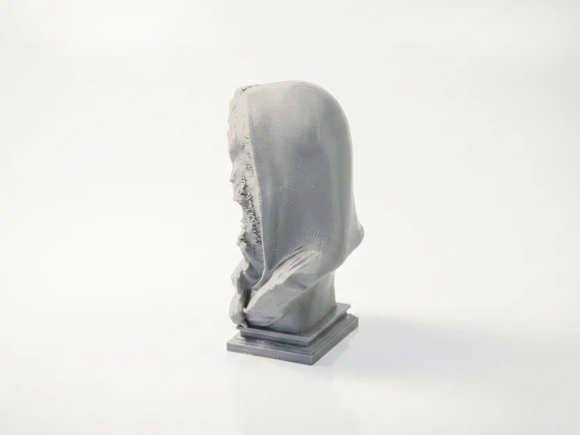 Mô hình 3D Bán thân Đức Mẹ Maria (Saint Mary Bust) dành cho in 3D - Image 4