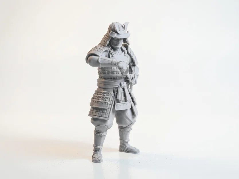 Mô hình Samurai Chiến Binh - Tượng Fantasy in 3D - Image 2
