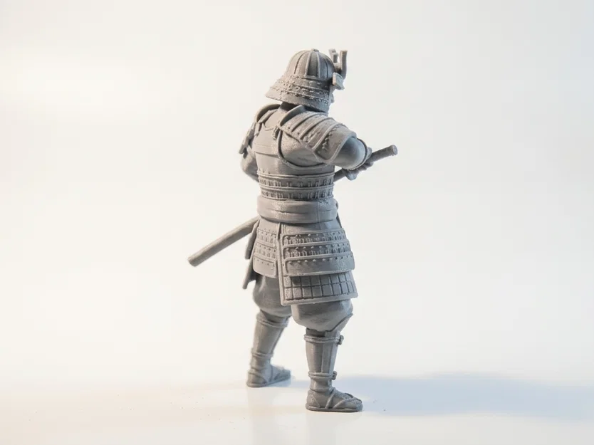 Mô hình Samurai Chiến Binh - Tượng Fantasy in 3D - Image 3