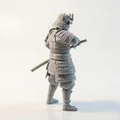 Mô hình Samurai Chiến Binh - Tượng Fantasy in 3D - Thumbnail 3