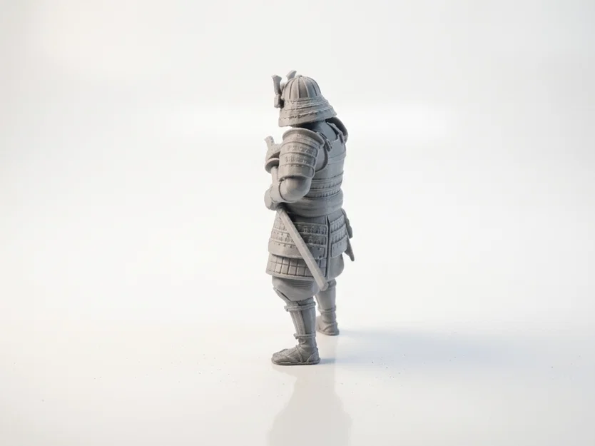 Mô hình Samurai Chiến Binh - Tượng Fantasy in 3D - Image 4