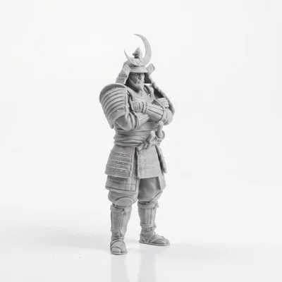 Mô hình Samurai Warrior Fantasy in 3D