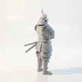 Mô hình Samurai Warrior Fantasy in 3D - Thumbnail 3