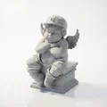 Mô hình 3D Tượng Thiên Thần Nhỏ Chubby Dễ Thương - In 3D Fantasy - Thumbnail 1