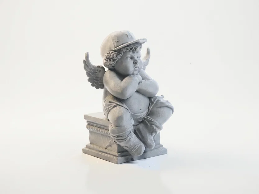 Mô hình 3D Tượng Thiên Thần Nhỏ Chubby Dễ Thương - In 3D Fantasy - Image 2