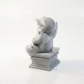Mô hình 3D Tượng Thiên Thần Nhỏ Chubby Dễ Thương - In 3D Fantasy - Thumbnail 4